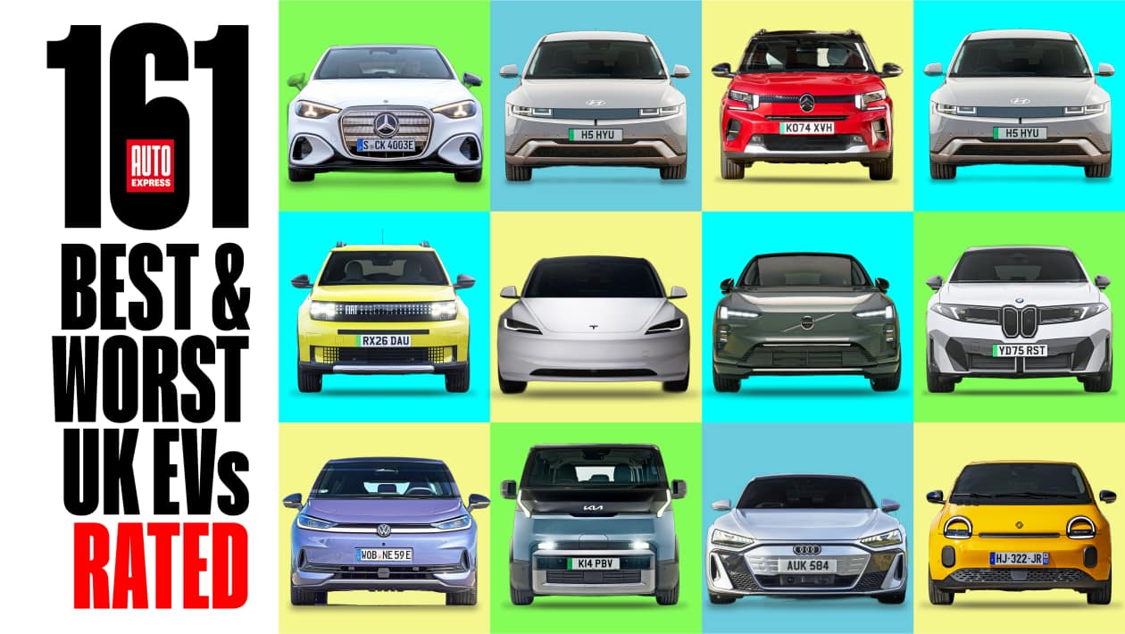 Every new EV ranked: 100 to 139 | Auto Express